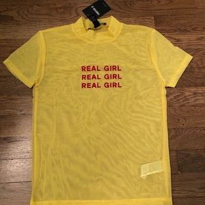 Mesh shirt